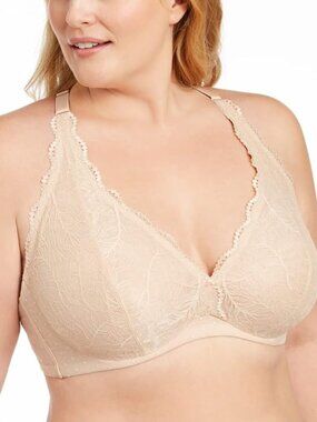 INC International Concepts Women's Lace Halter Back Bralette